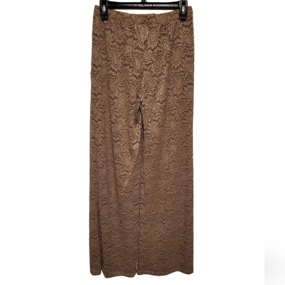 NWOT KTOO Wide Leg Lace Pants (Size M) - Picture 3 of 7